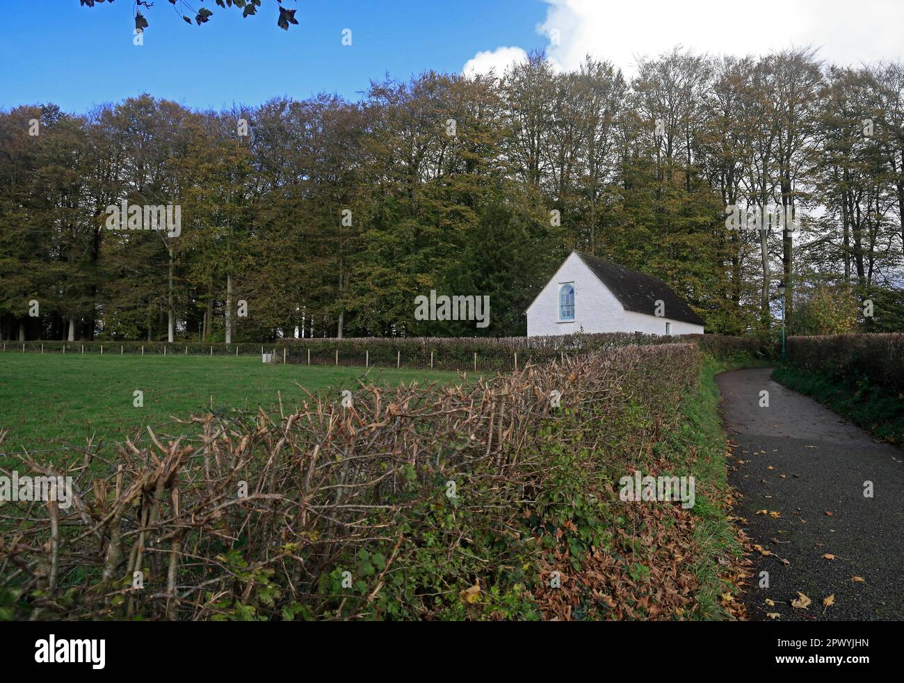 Penrhiw Unitarian Chapel a Grade 2 listed building, Saint Fagans ...