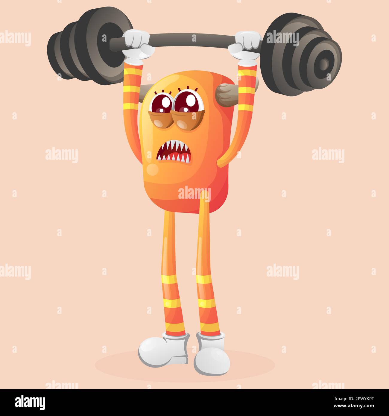 Flexing muscles Stock Vector Images Alamy