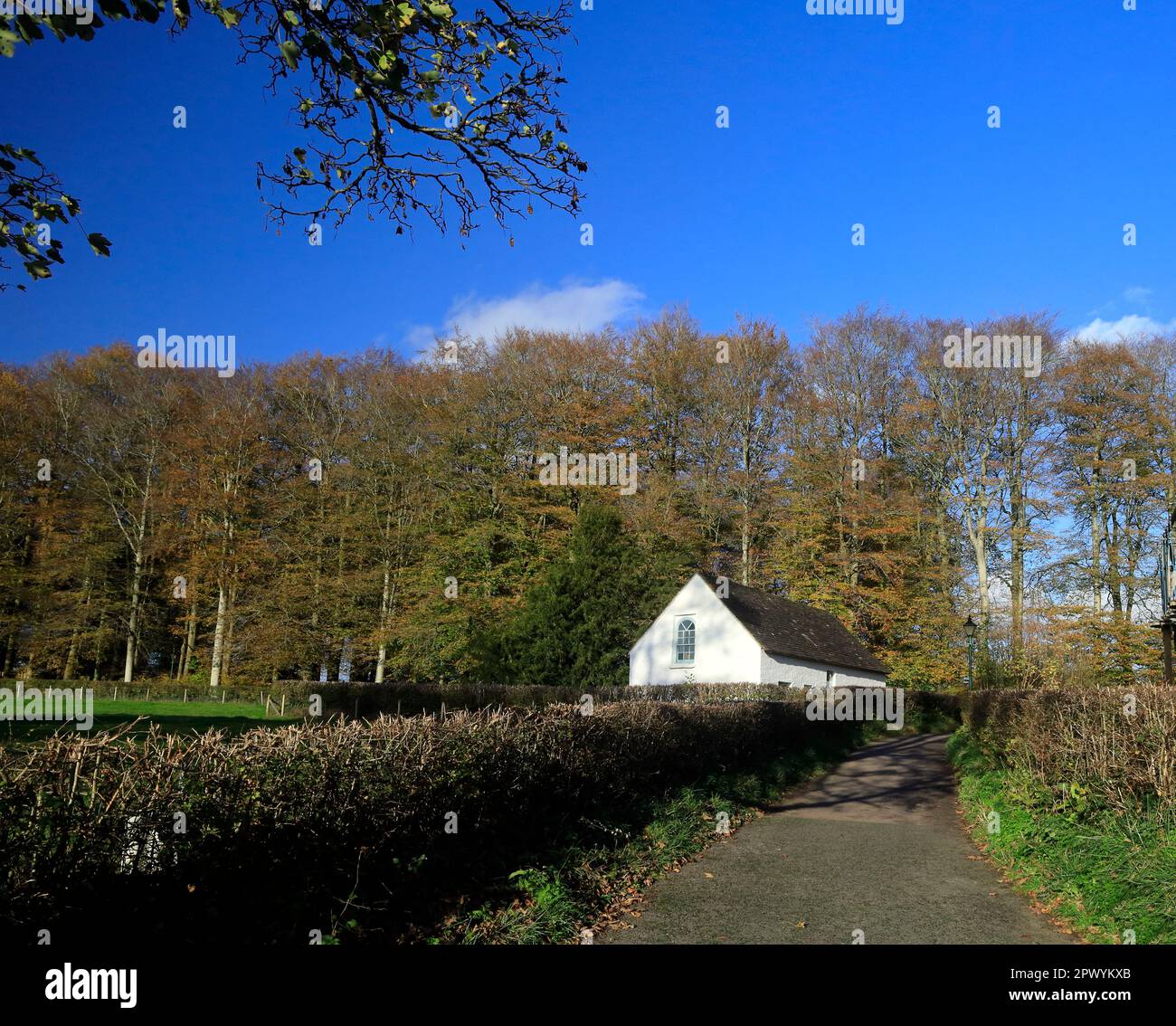 Penrhiw Unitarian Chapel a Grade 2 listed building, Saint Fagans ...