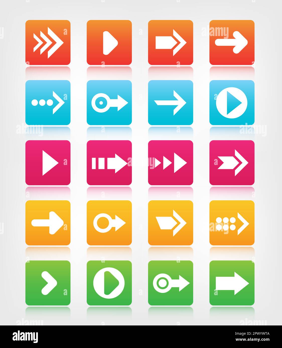 Navigation and directional icons Stock Vector Images - Alamy