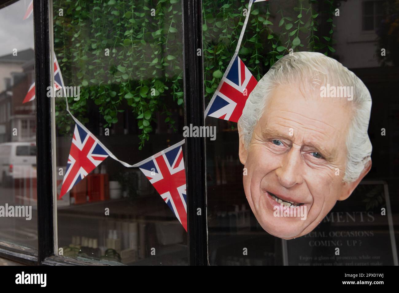 HenleyonThames, Oxfordshire, UK. 1st May, 2023. A King Charles