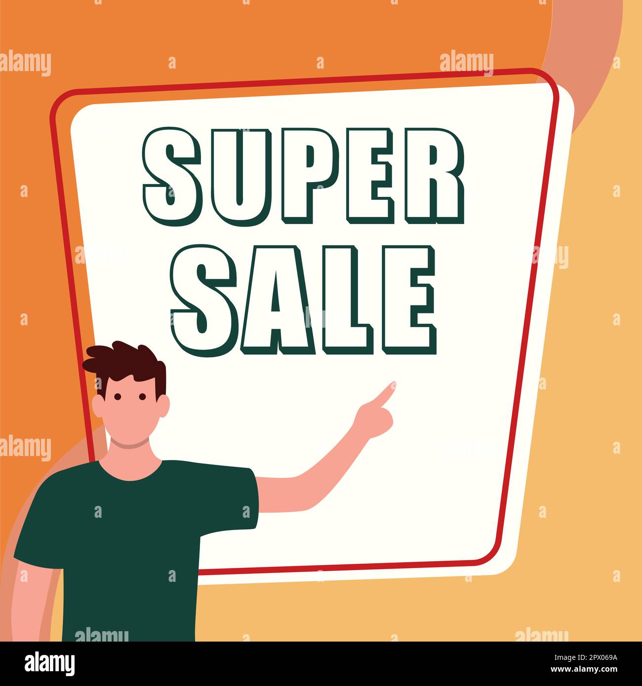 Inspiration showing sign Super Sale, Business overview offering exceptional discounts on selected products and services Stock Photo