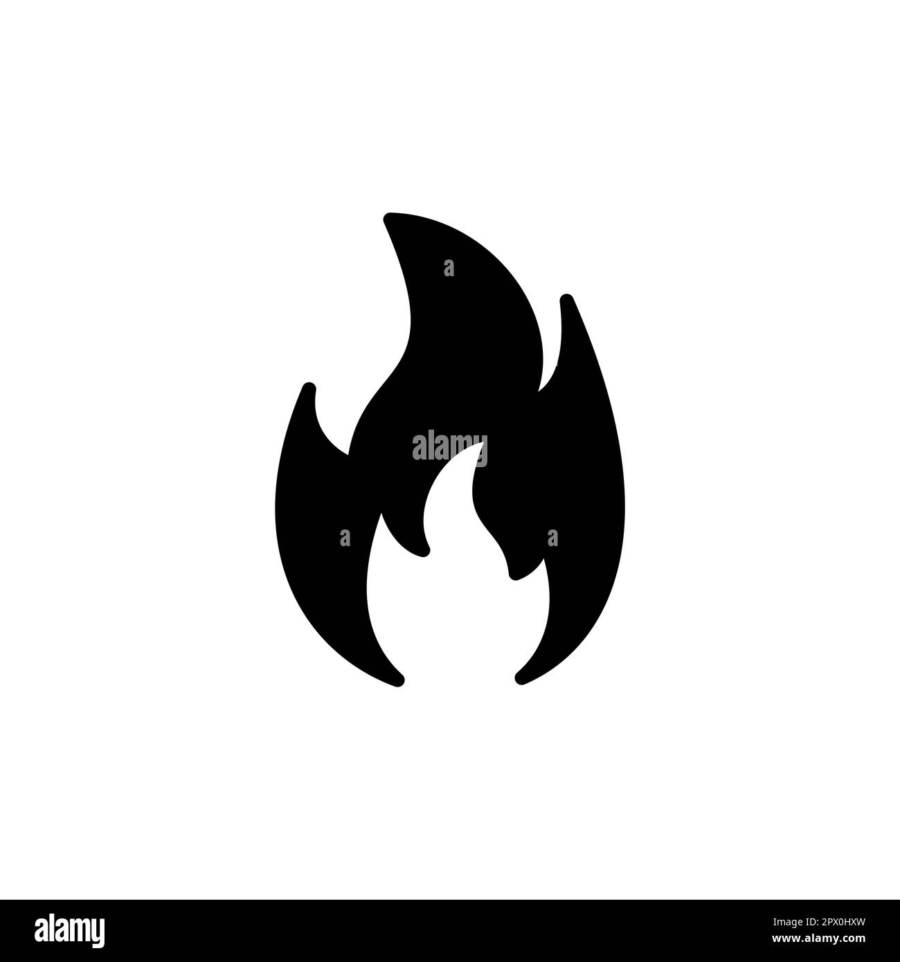 Fire icon vector. fire flame icon Stock Vector Image & Art - Alamy
