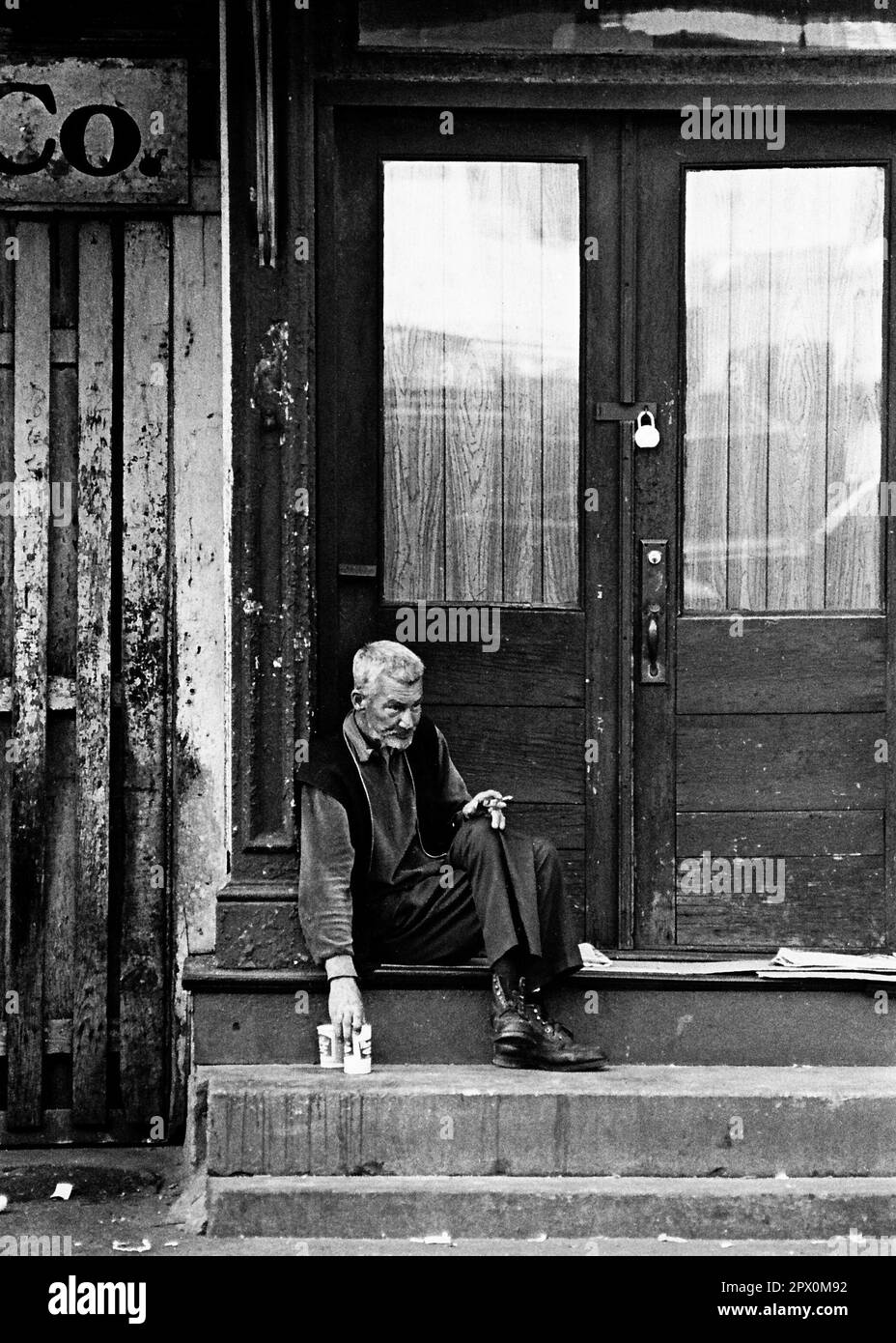 Old time streets Black and White Stock Photos Images Alamy