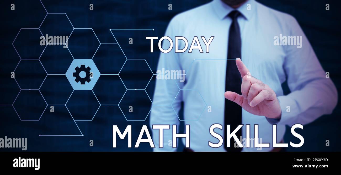 Conceptual caption Math Skills, Business overview starting to learn how ...