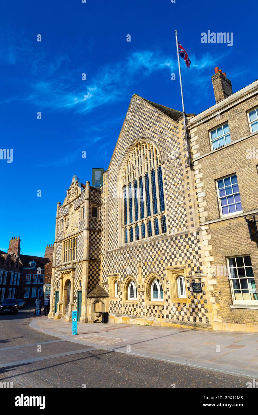 Exterior of 15th century Old Gaol House housing Stories of Lynn Museum and Old Gaol Cells, King