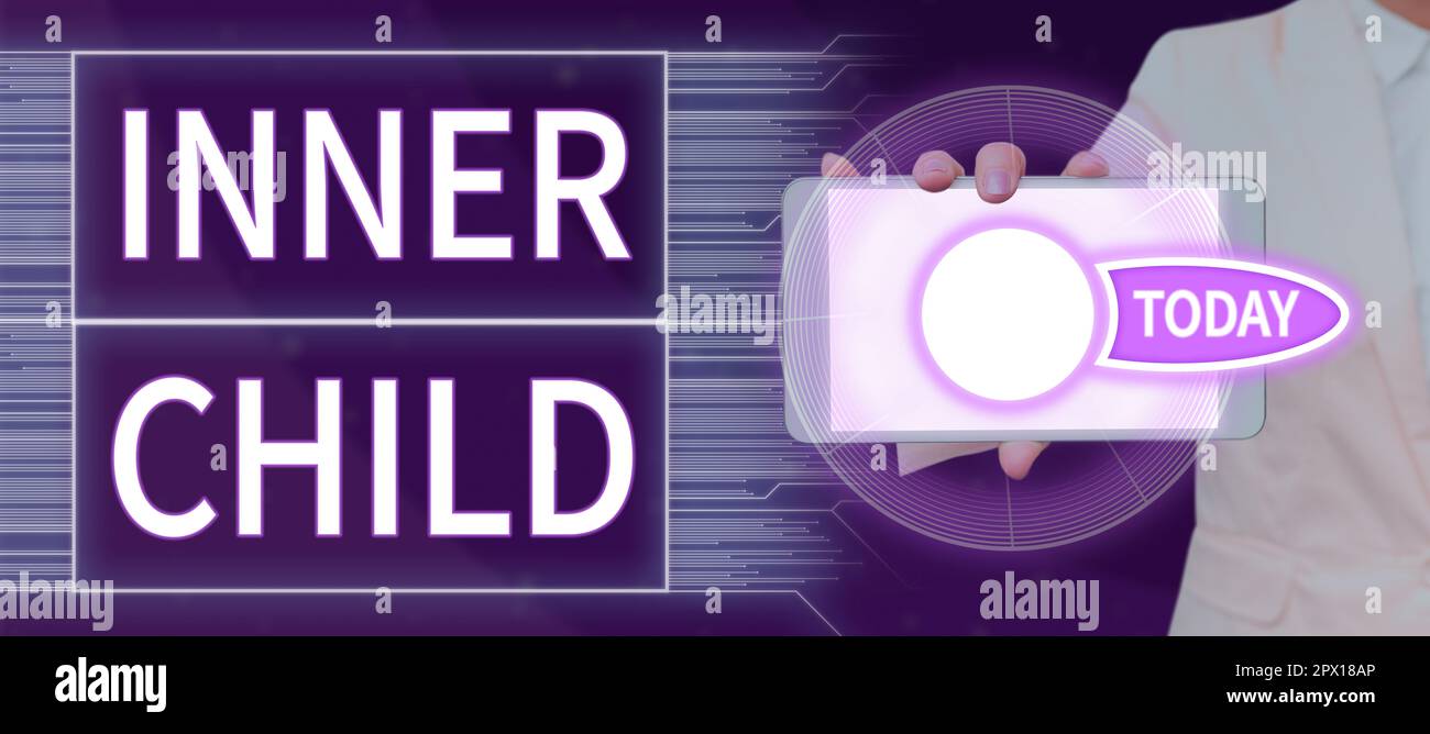Inspiration showing sign Inner Child, Business idea the childlike ...