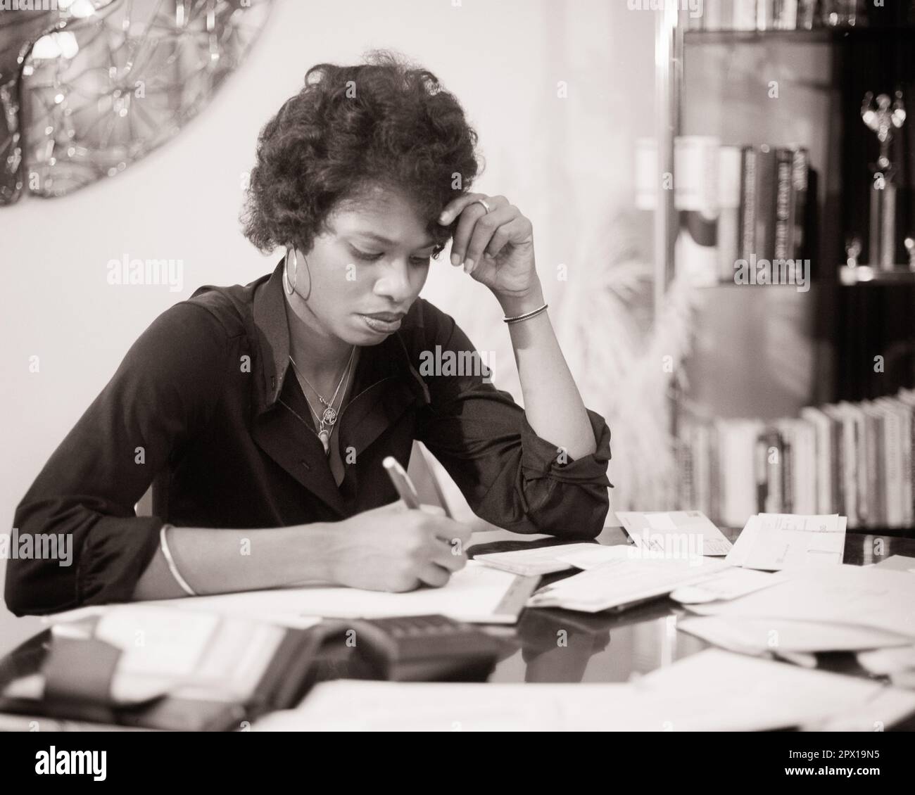 African american black woman 1970s hi-res stock photography and images ...