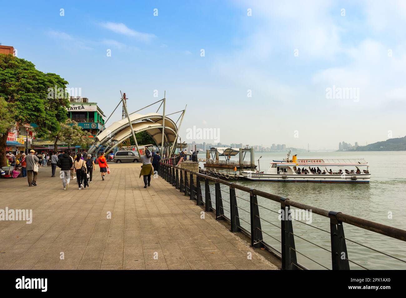 Tamsui River Front, Taiwan Stock Photo Alamy