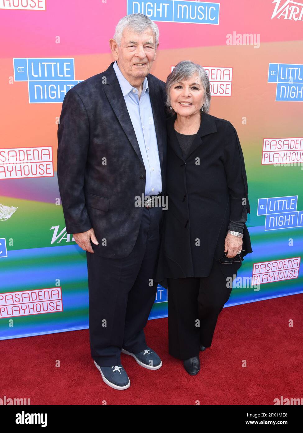 April 30, 2023, Pasadena, California, United States: Stewart Boxer and Barbara Boxer attend Pasadena Playhouse Presents Opening Night Performance Of ''A Little Night Music' (Credit Image: © Billy Bennight/ZUMA Press Wire) EDITORIAL USAGE ONLY! Not for Commercial USAGE! Stock Photo