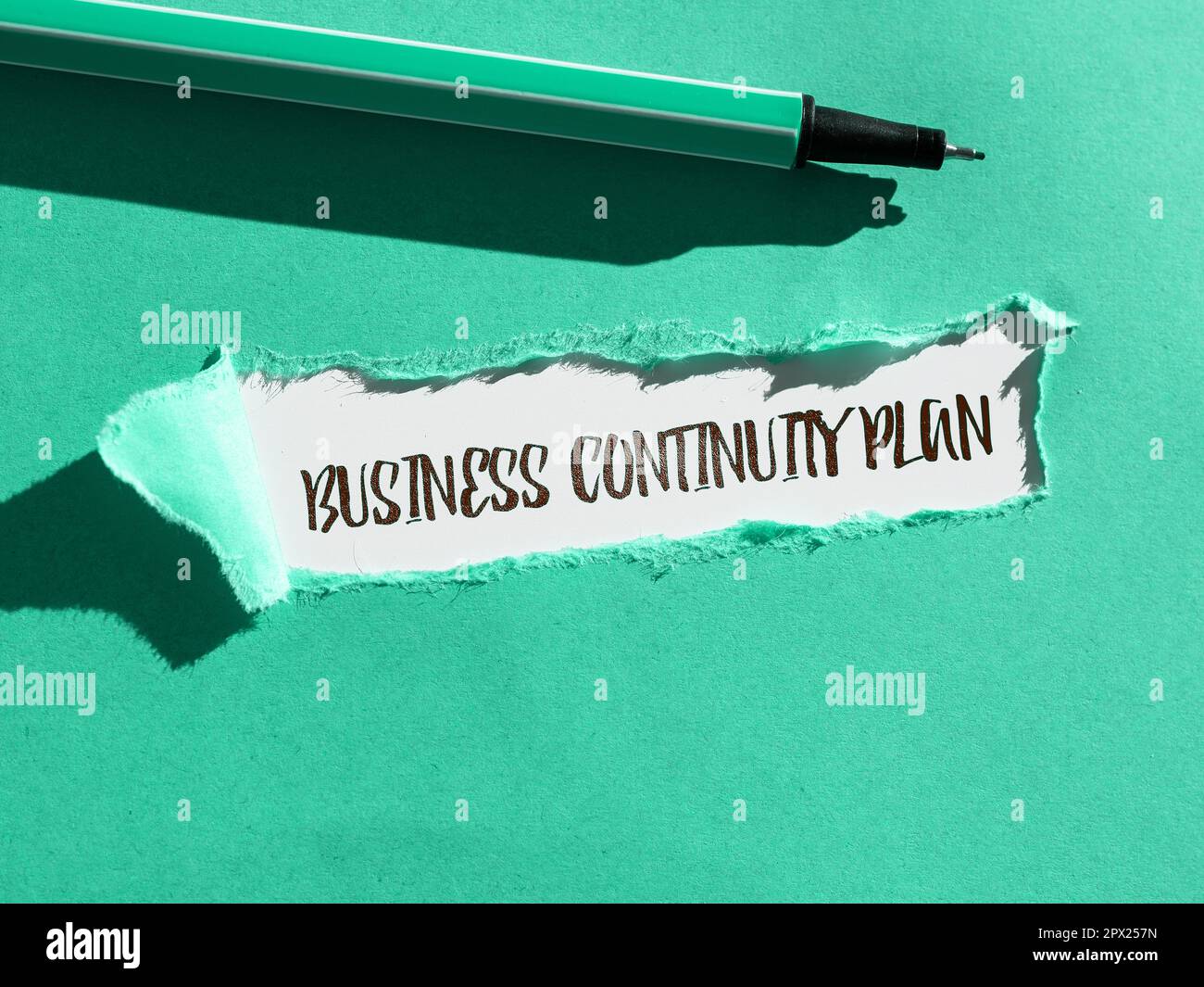 Hand writing sign Business Continuity Plan, Word for creating systems ...