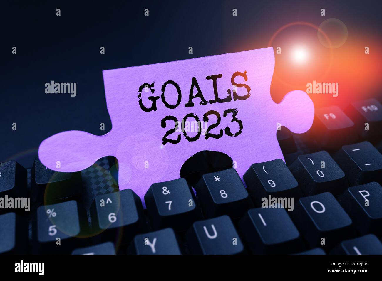 Conceptual caption Goals 2023, Word for identifying something you want