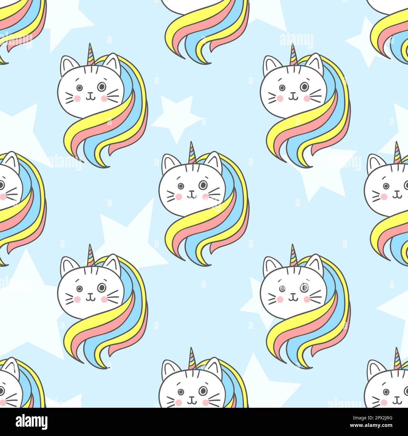 watercolor caticorn Meowgical Unicorn Cat png watercolor cat png Unicorn  png Generative AI 22246074 PNG