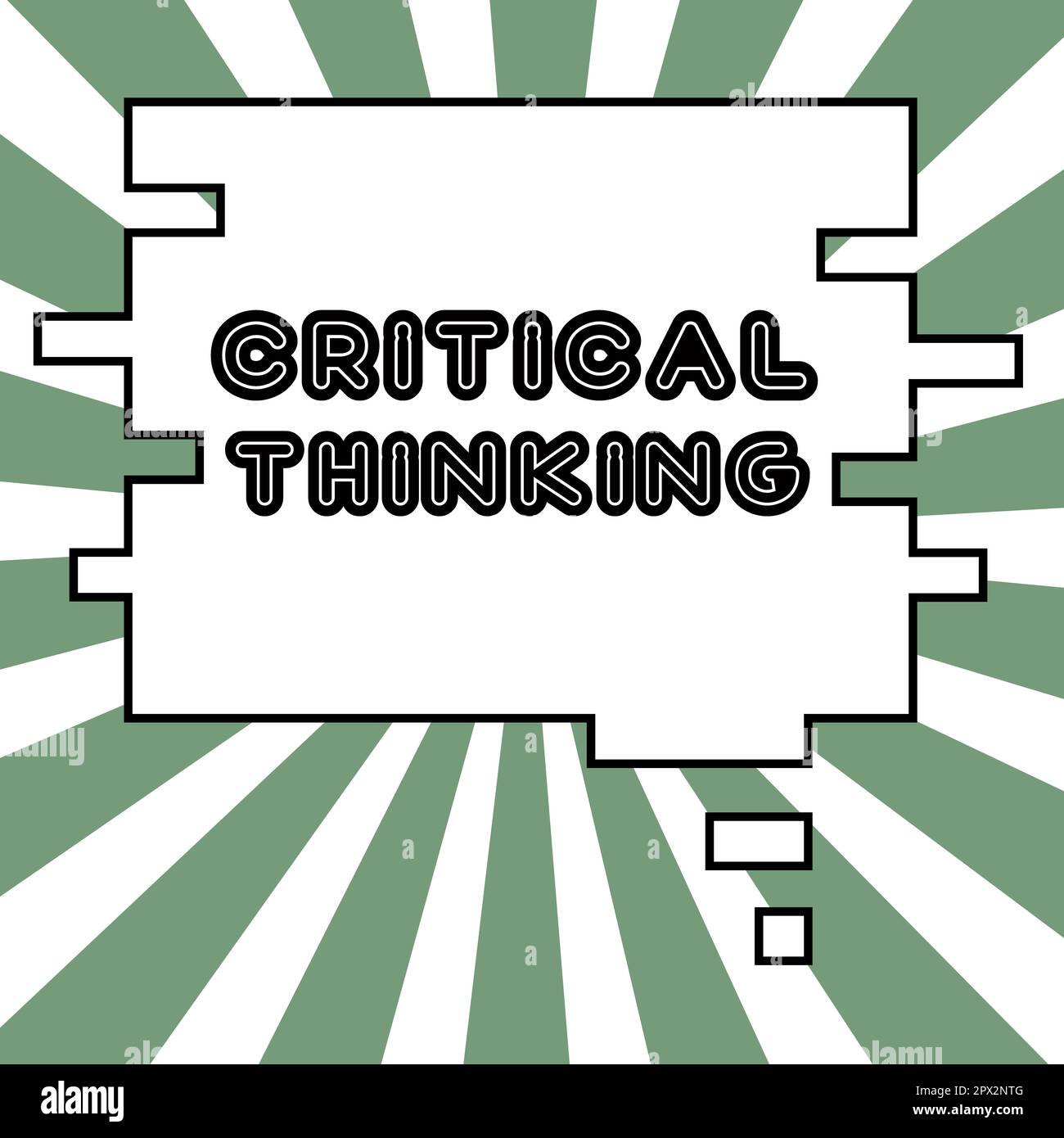 Hand writing sign Critical Thinking, Business concept sequence of ...