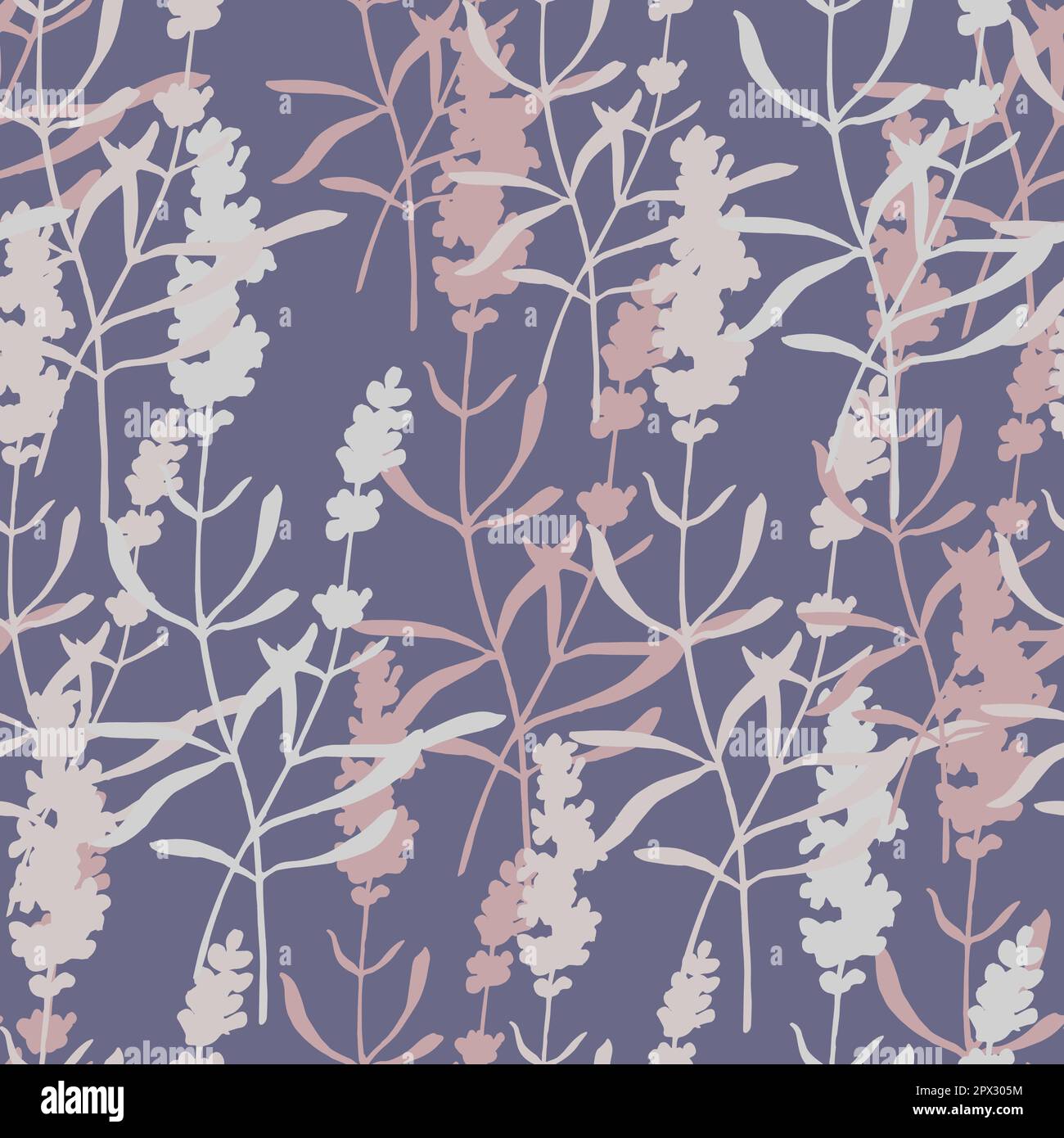 Lavender seamless pattern. Seamless pattern for fabric, paper and other ...