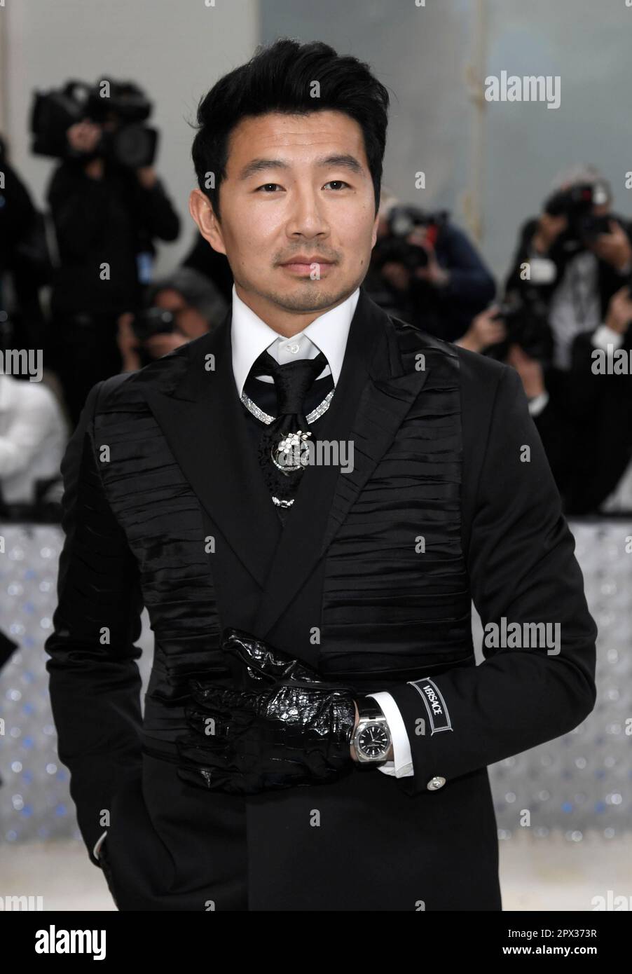 Simu Liu attends The Metropolitan Museum of Art's Costume Institute