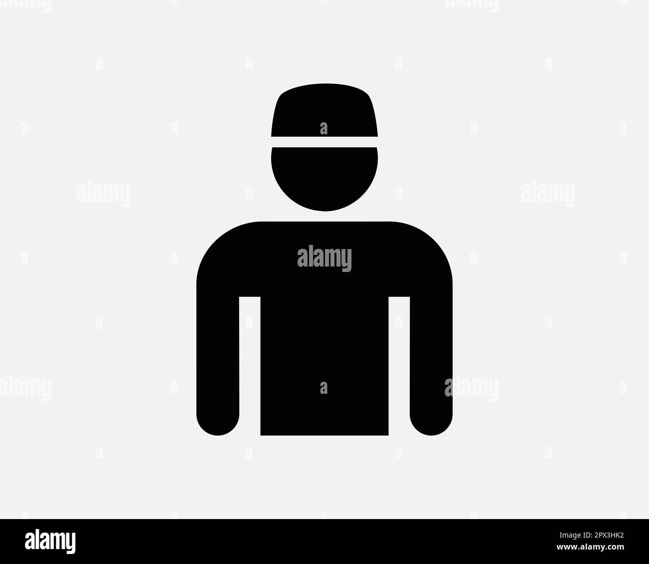 Muslim head cover man Stock Vector Images Alamy