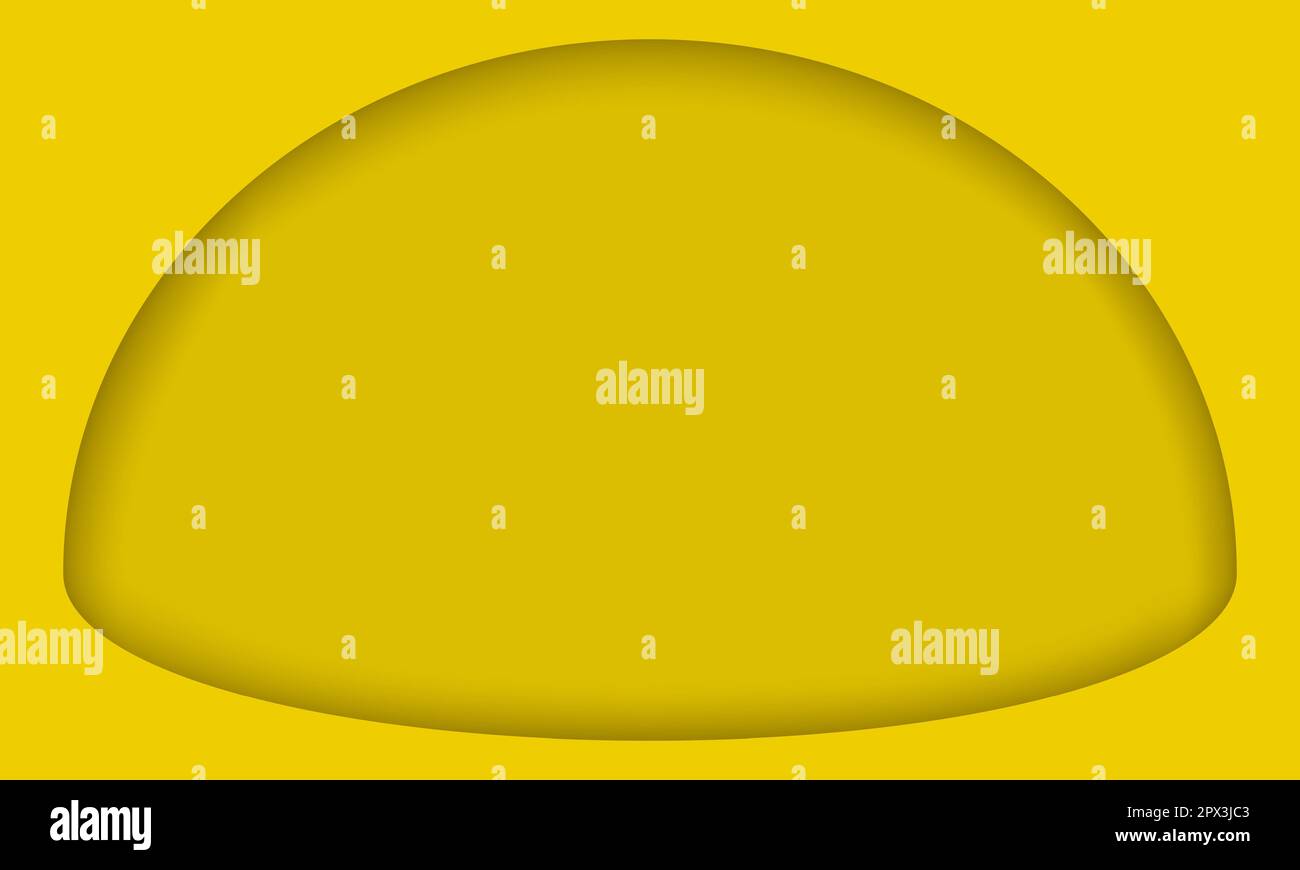 Yellow cartoon background, vector illustration Stock Vector Image & Art