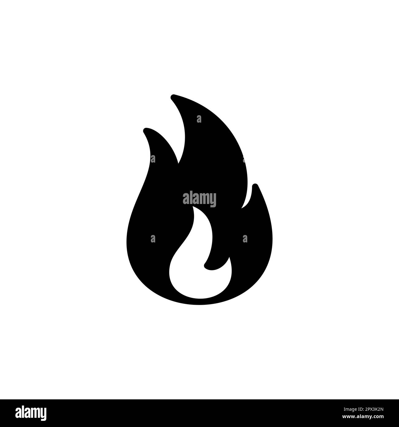 Fire icon vector. fire flame icon Stock Vector Image & Art - Alamy