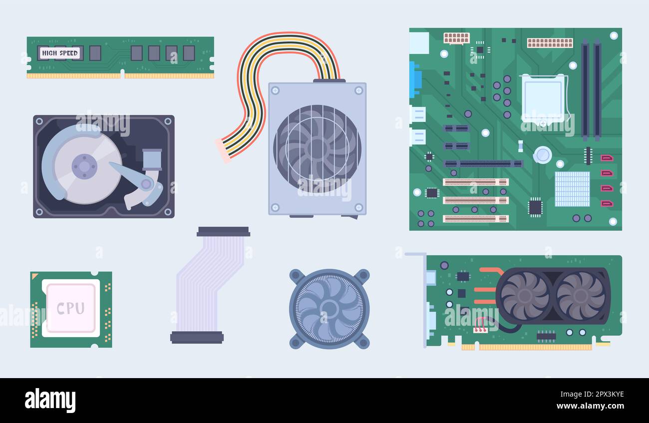 Computer components. Electric diy controllers for circuit board ...