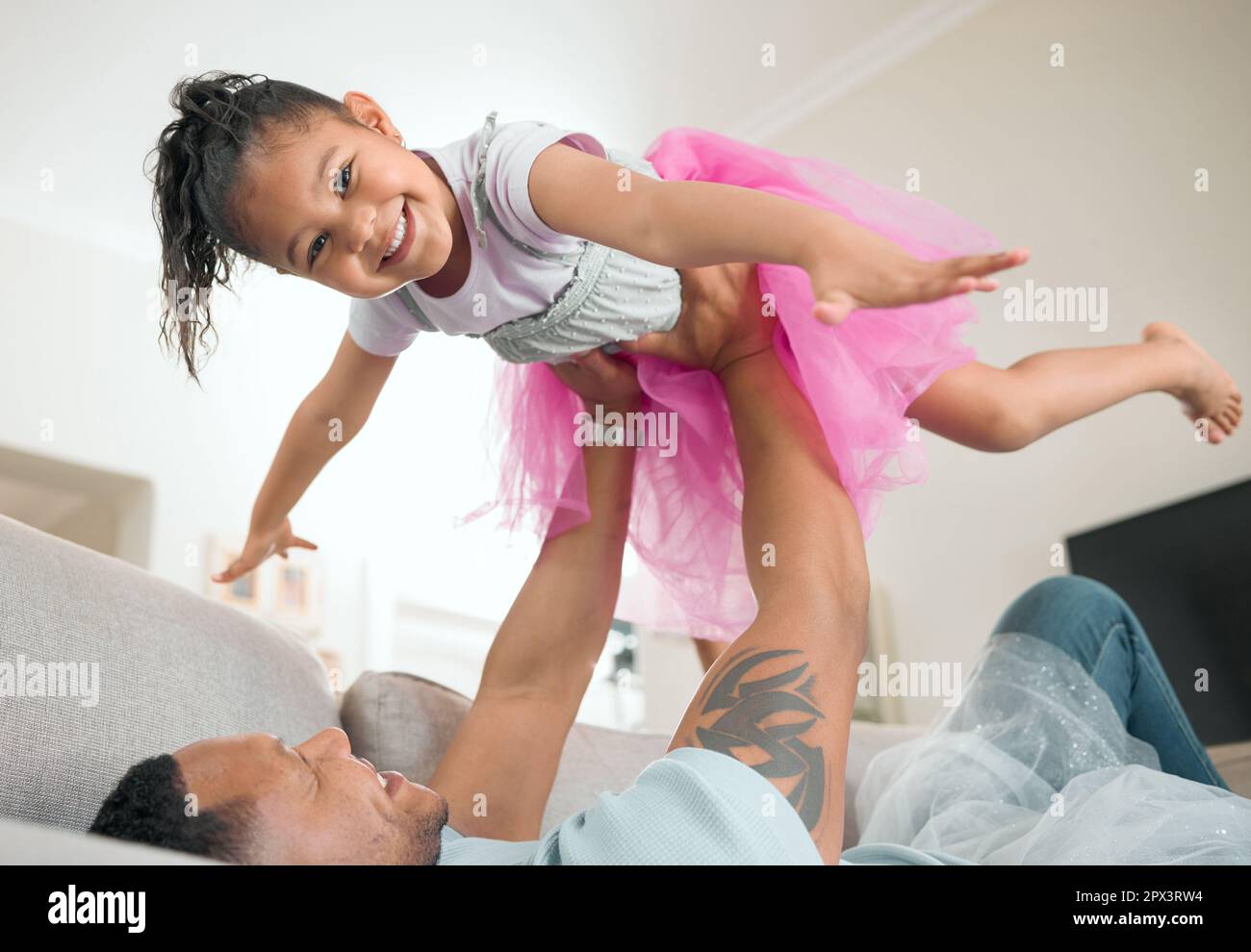 My dad is the wind beneath my wings. an adorable little girl bonding