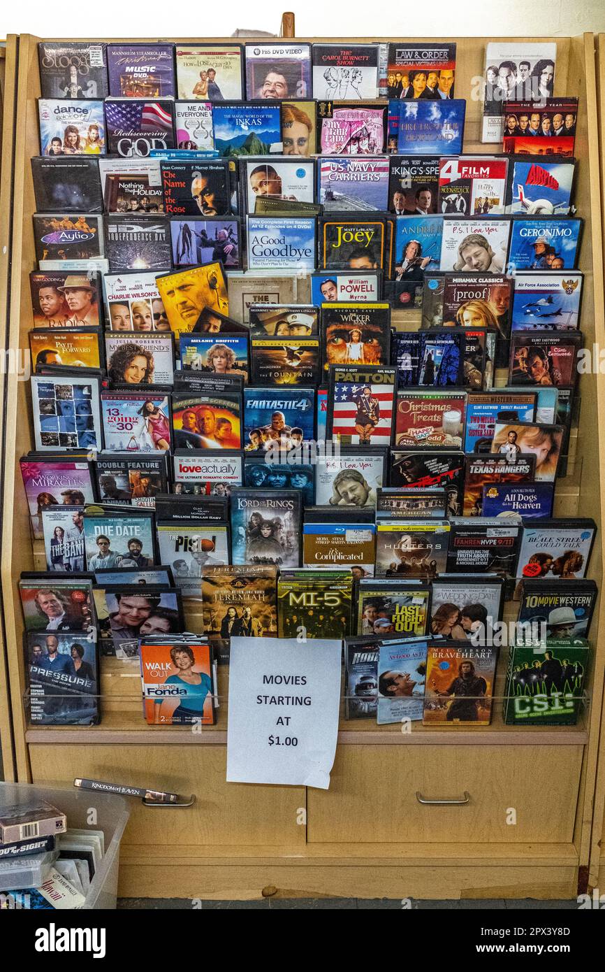 consignment shop items in Albuquerque, New Mexico Stock Photo Alamy