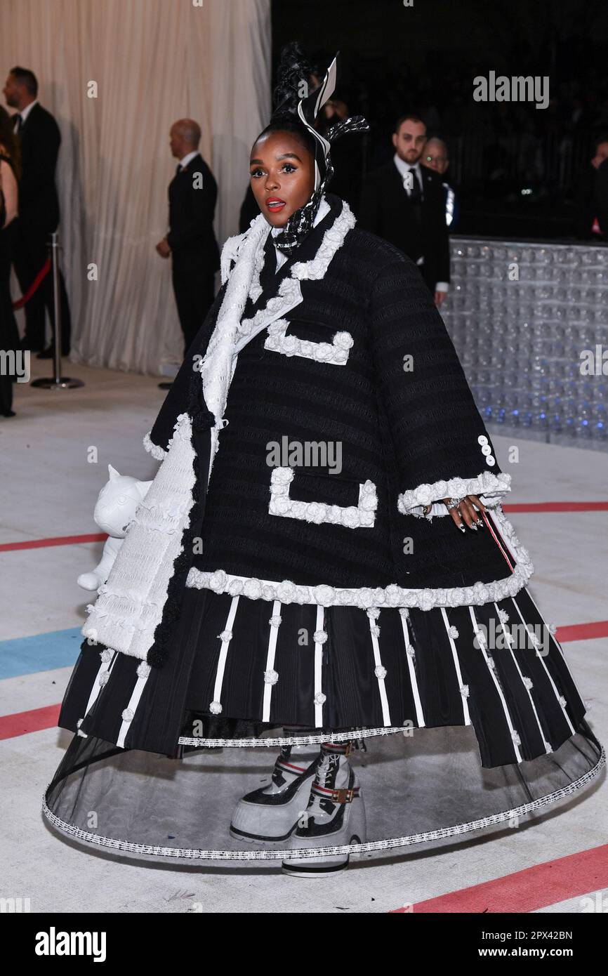 New York, USA. 01st May, 2023. Janelle Monae walking on the red carpet ...