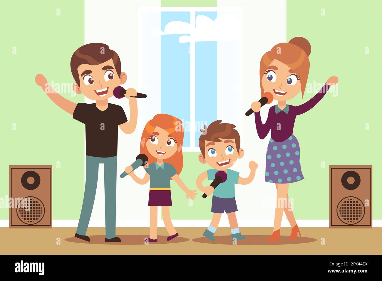 Kids Karaoke Clip Art