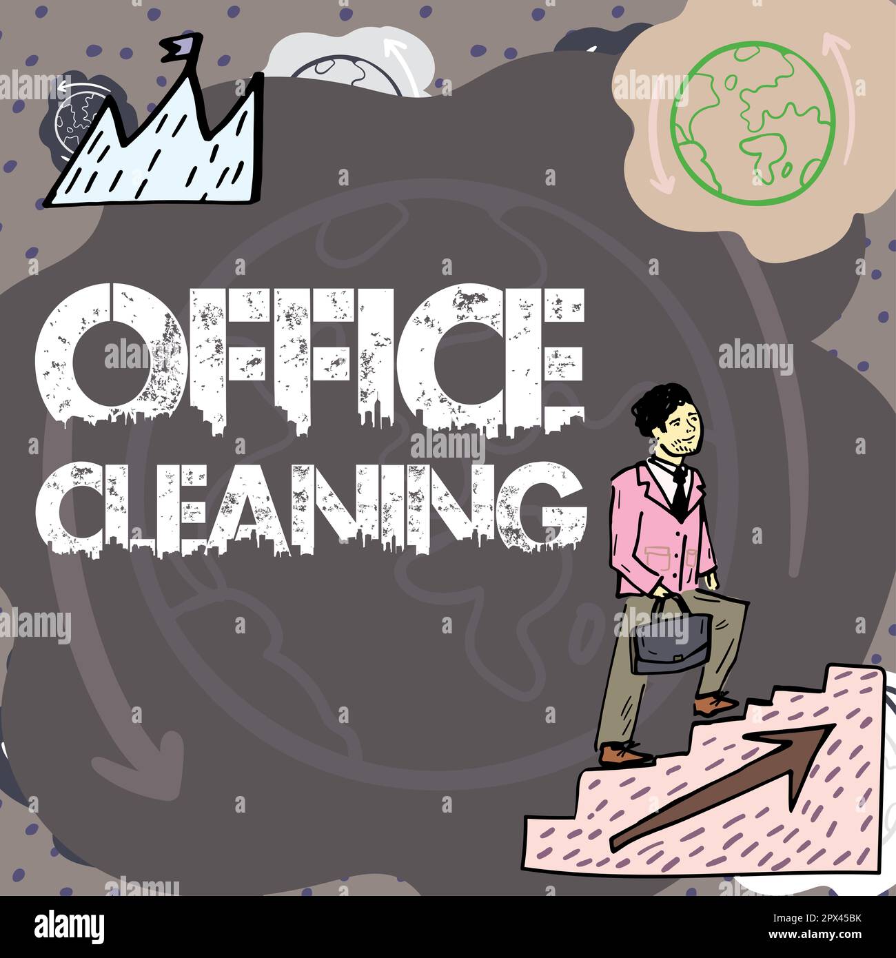 Inspiration showing sign Office Cleaning, Concept meaning the action or