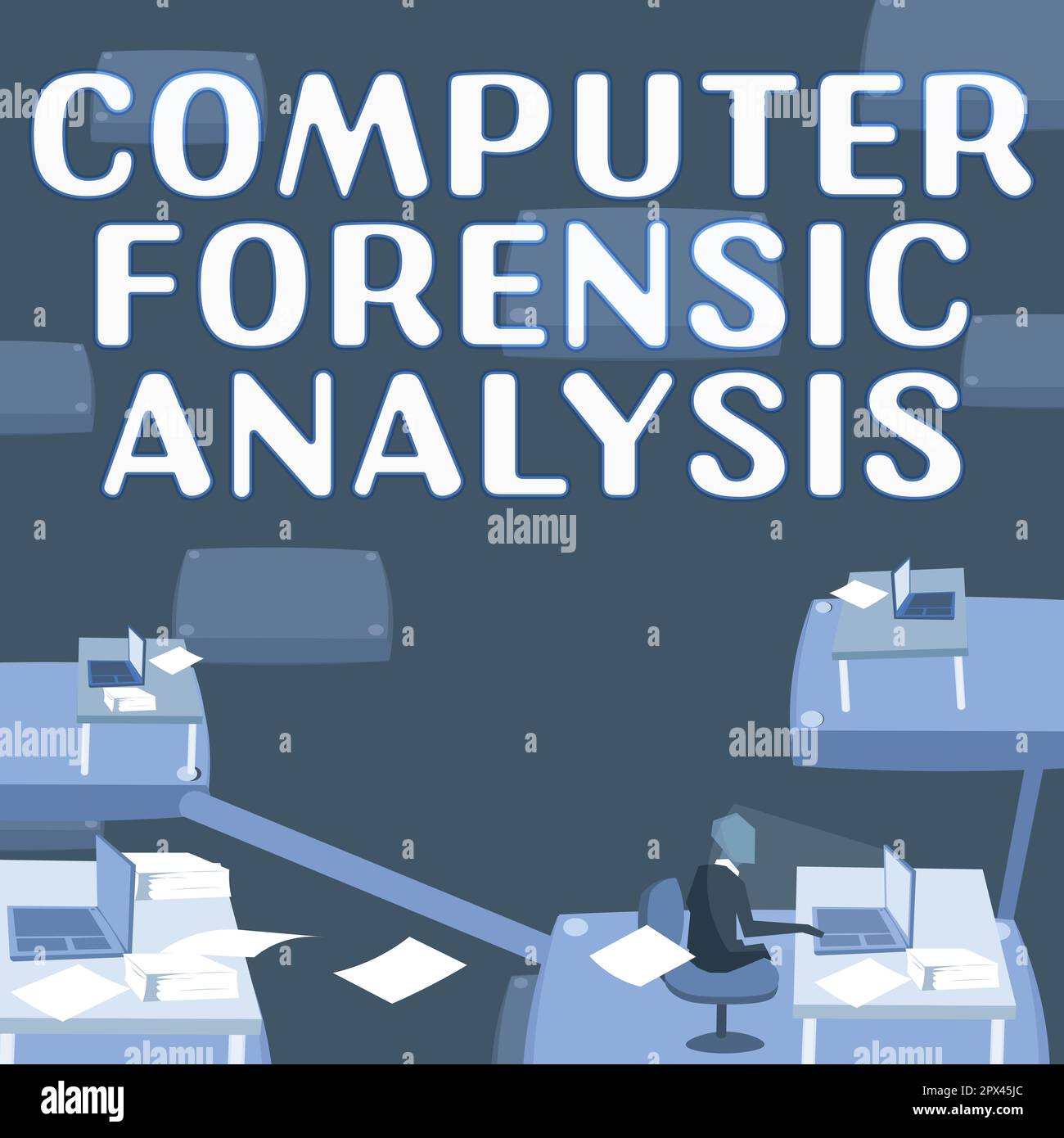 Computer evidence detective forensic hi-res stock photography and ...