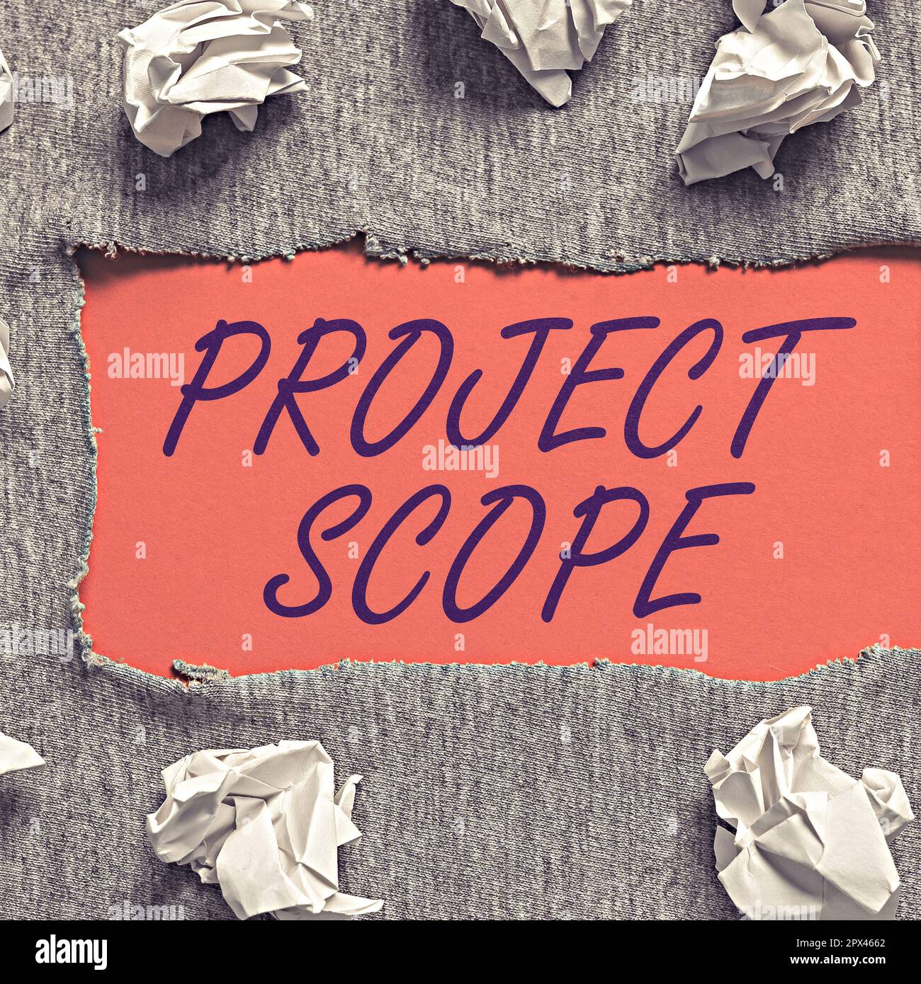 Project Scope Sticker Inspiration showing sign Project Scope, Business concept evaluation of ...