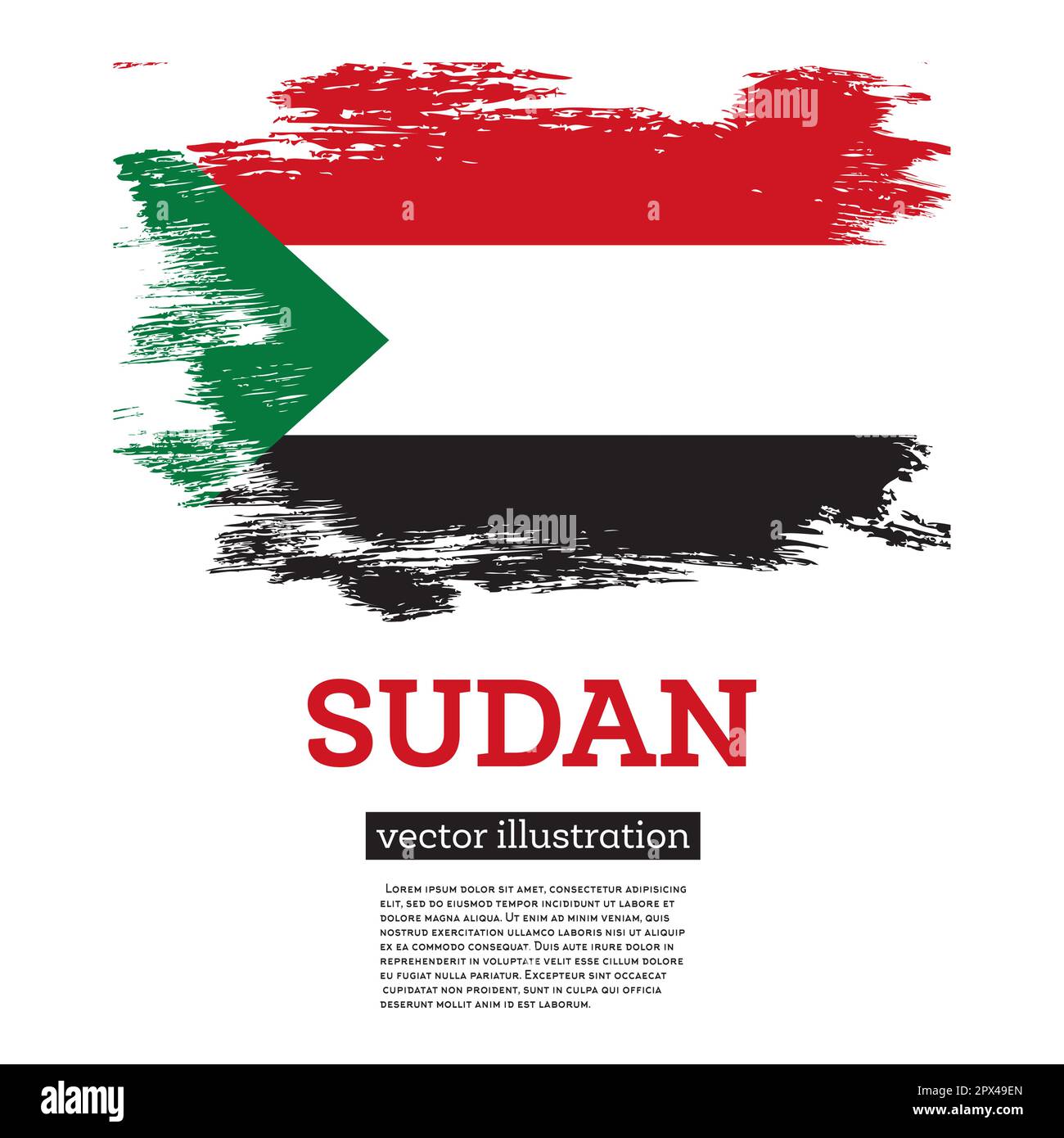 Sudan culture Stock Vector Images - Alamy