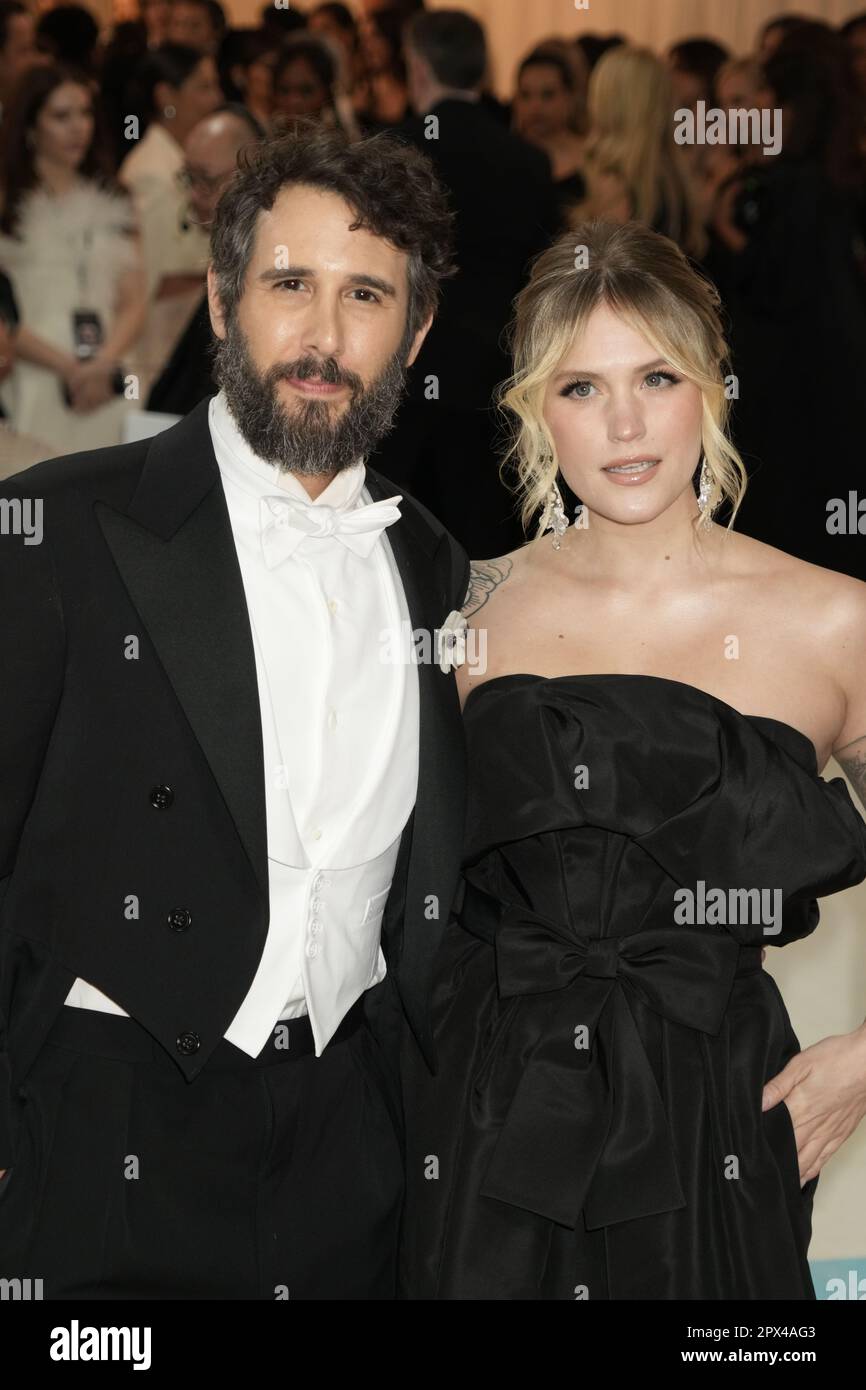 New York, USA. 01st May, 2023. Josh Groban, Natalie McQueen on the red