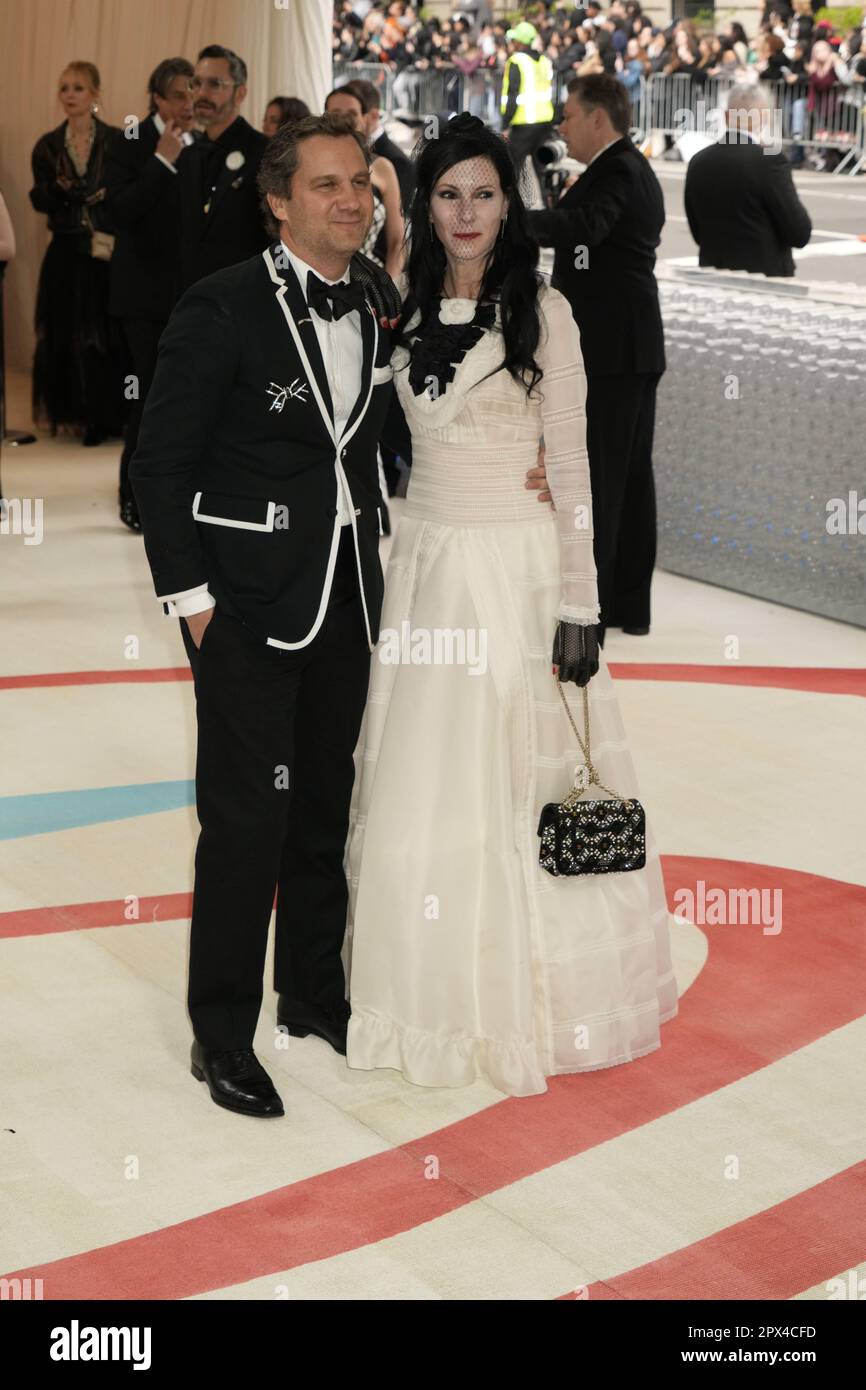New York, USA. 01st May, 2023. Harry Kargman, Jill Kargman on the red