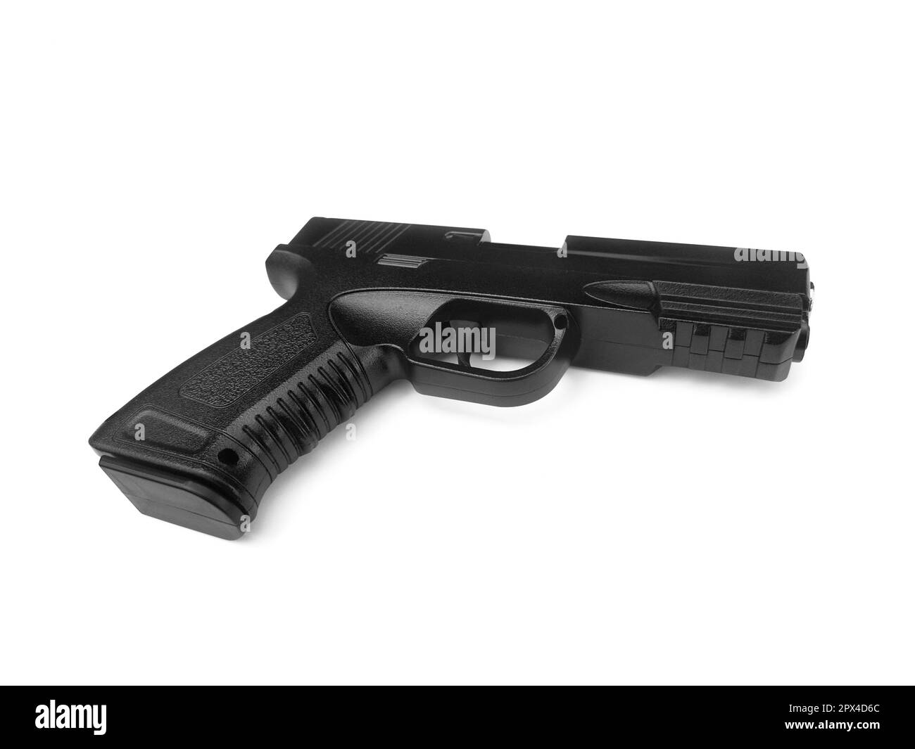 Pistol isolated on white background Stock Photo - Alamy