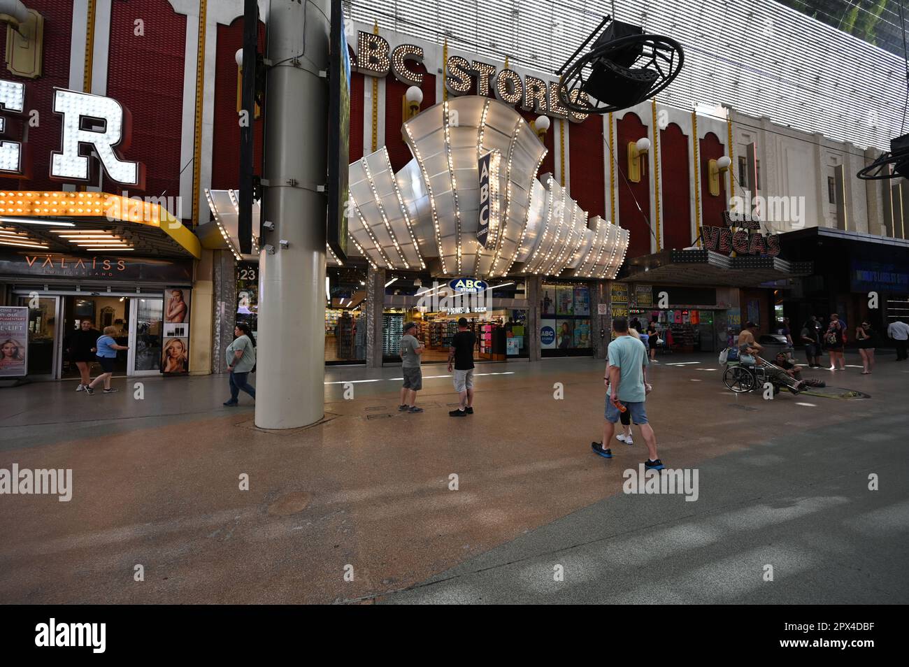 ABC food store in Fremont street Las Vegas Stock Photo Alamy