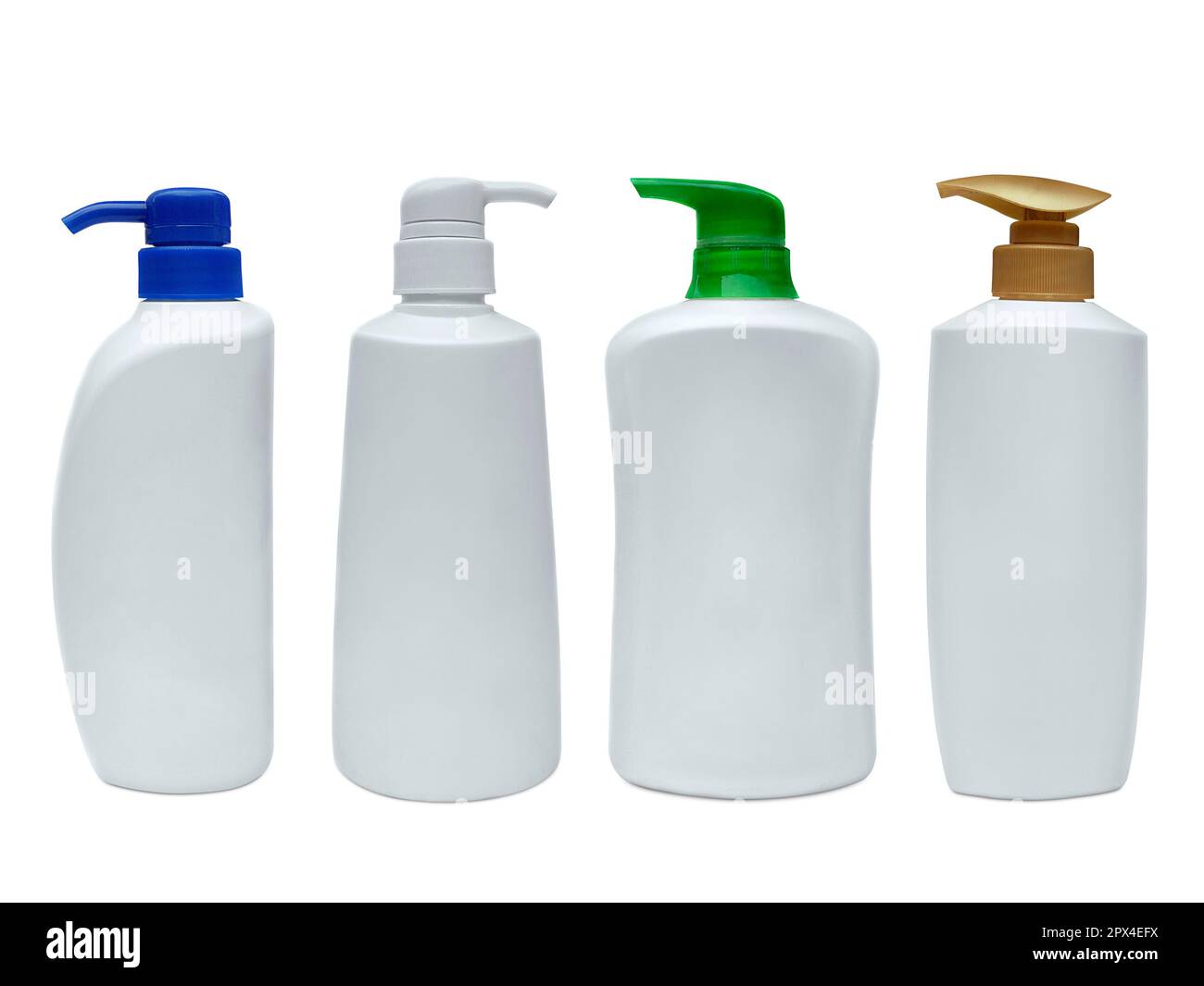 blank shampoo bottle on white isolated background Stock Photo - Alamy