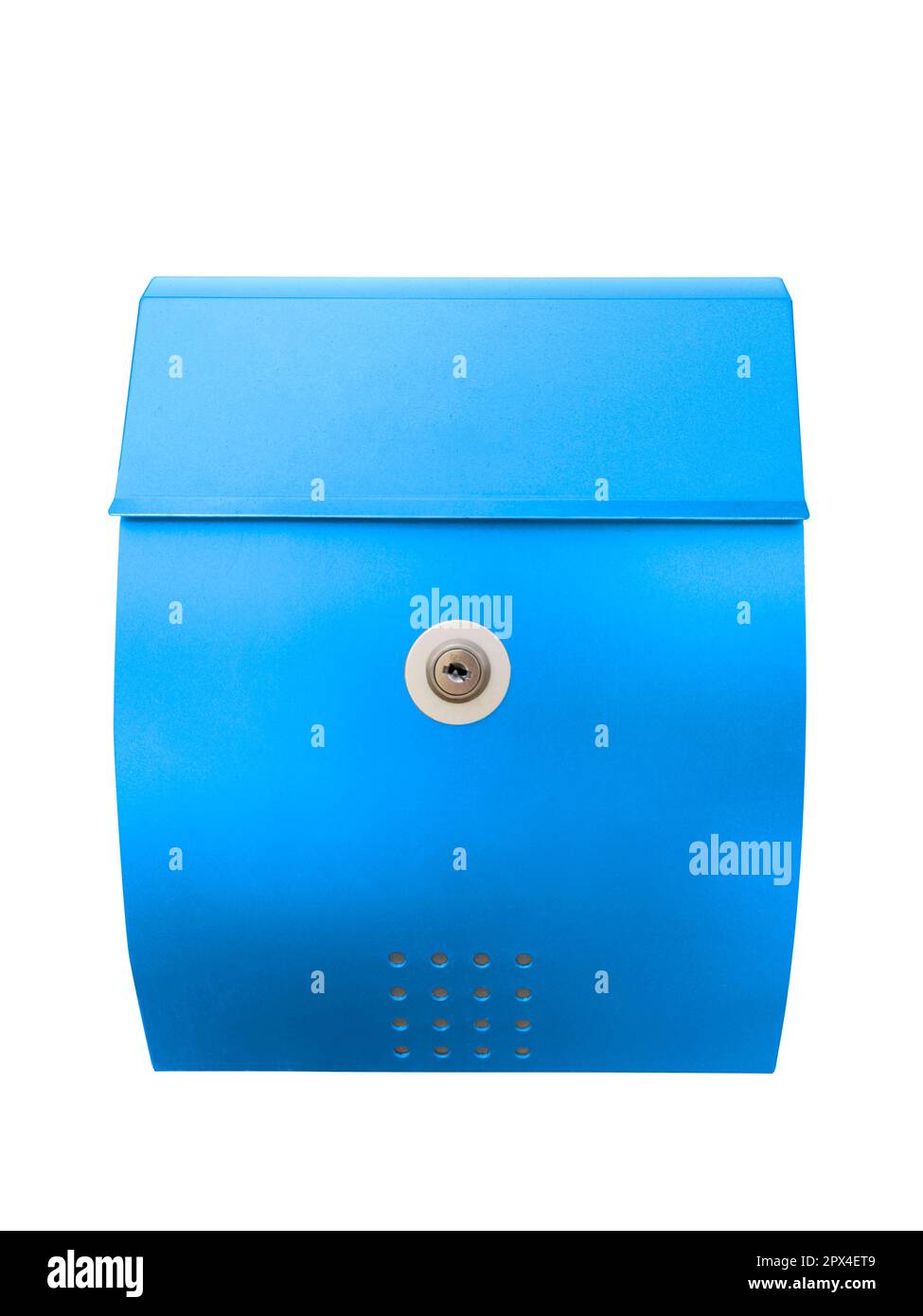 mailbox isolated on white with clipping path Stock Photo - Alamy