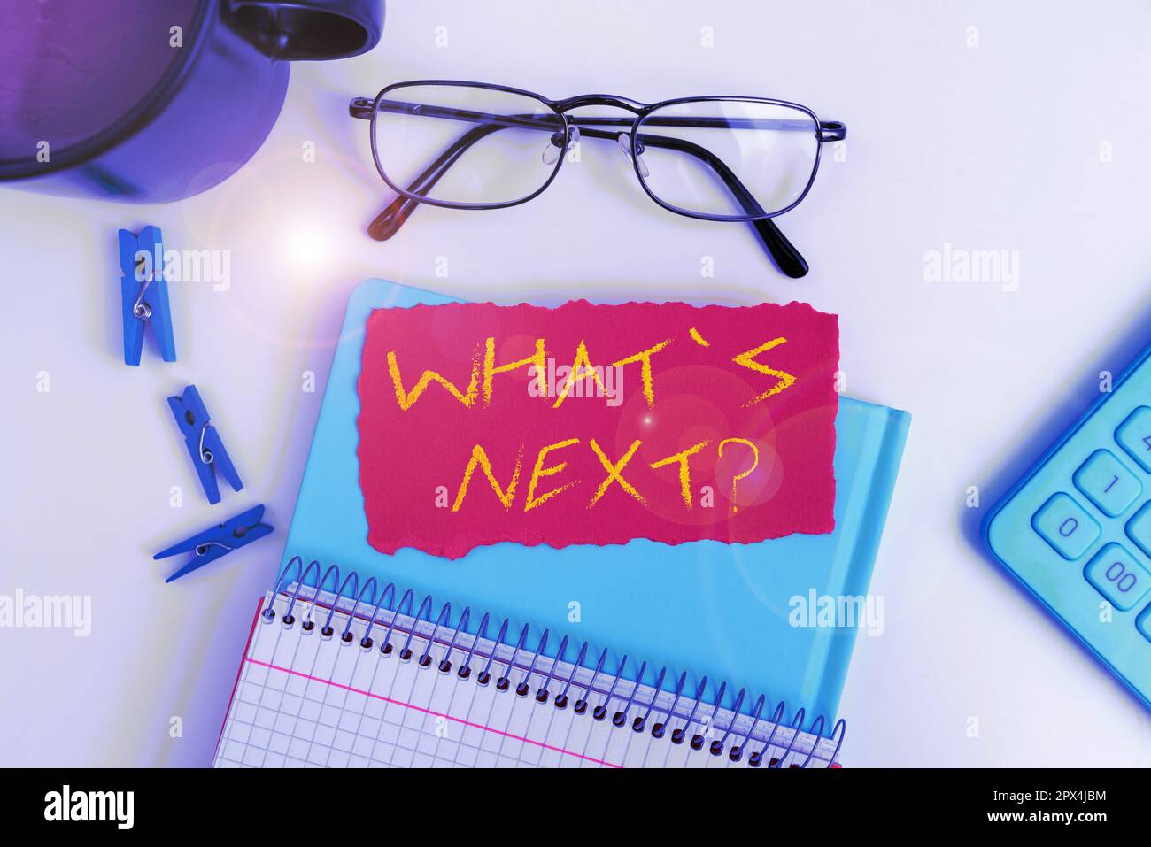 Inspiration showing sign What's Next, Business showcase Get information ...
