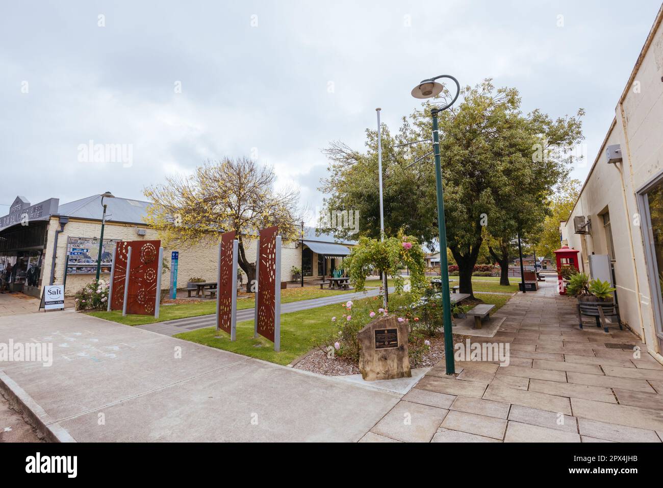 Historic Town of Penola in Coonawarra Australia Stock Photo Alamy