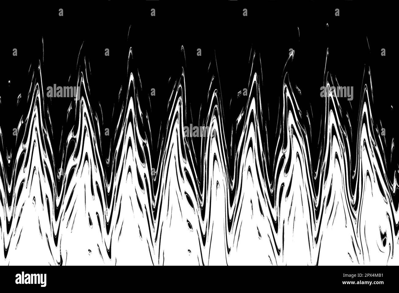 An abstract black and white flowing background Stock Photo - Alamy