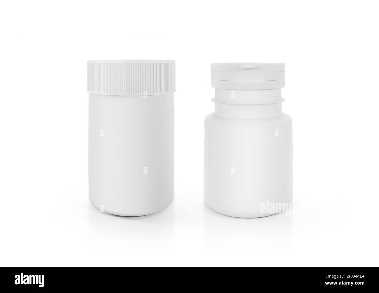 Realistic plastic bottle. Mock Up Template. 3D render Stock Photo Alamy