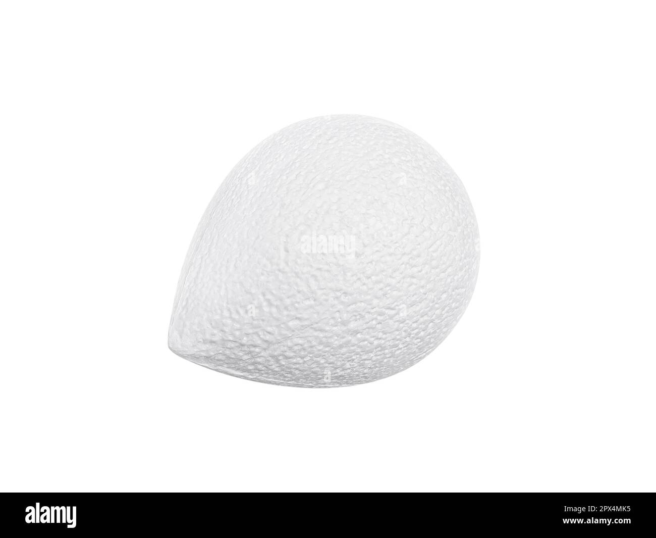 Styrofoam padding for product on white background Stock Photo - Alamy
