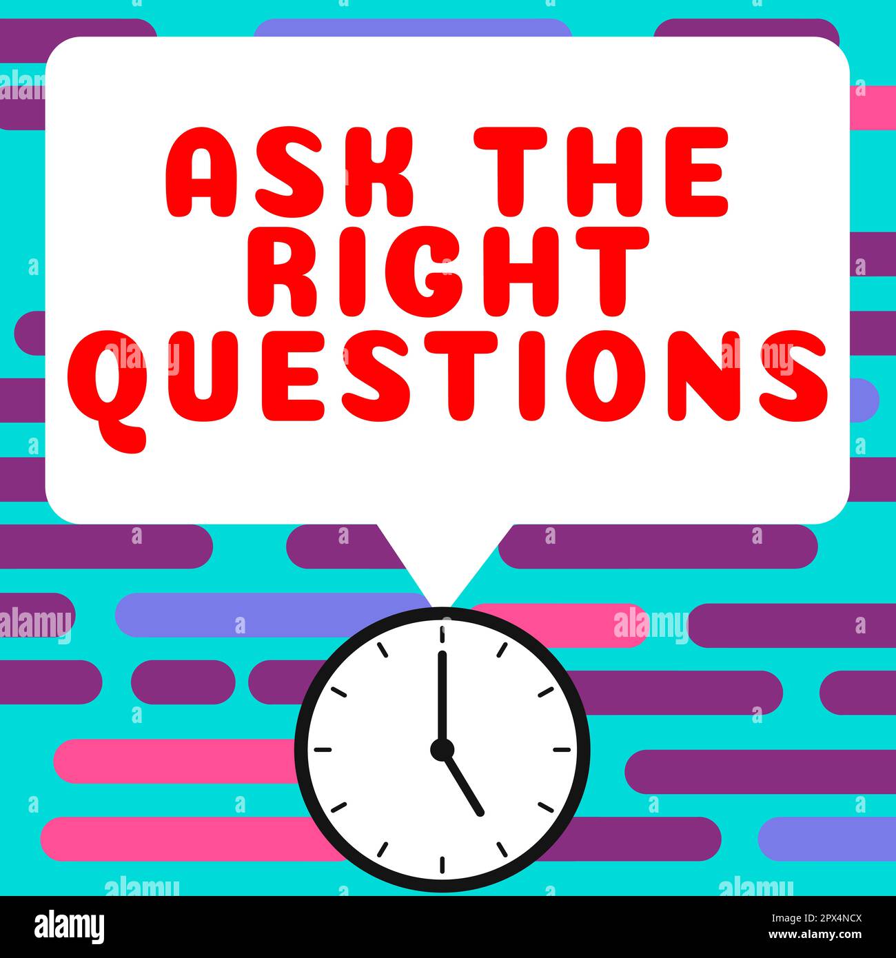 Inspiration showing sign Ask The Right Questions, Business showcase ...