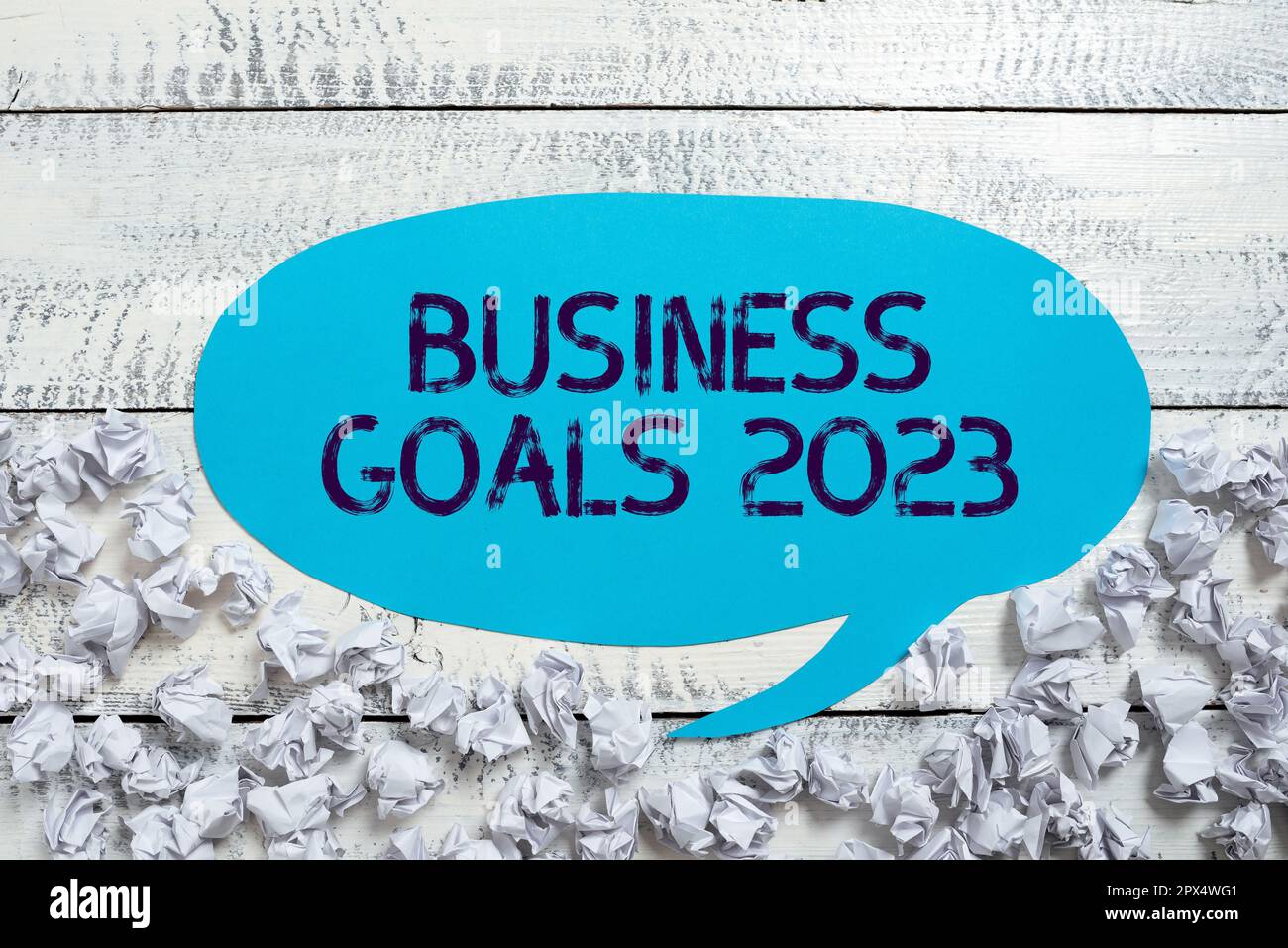 Writing displaying text Business Goals 2023, Word Written on Advanced Capabilities Timely