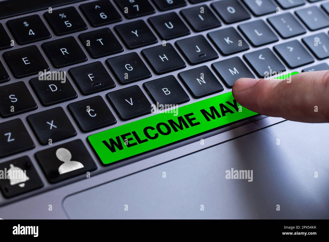 Conceptual display Welcome May, Concept meaning Calendar Sixth Month ...