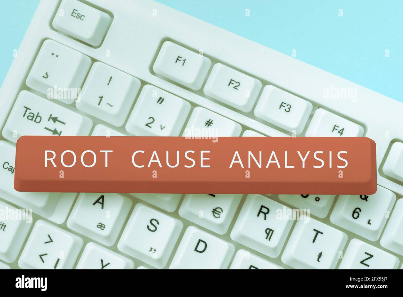 Writing displaying text Root Cause Analysis, Internet Concept Method of Problem Solving Identify Fault or Problem Stock Photo