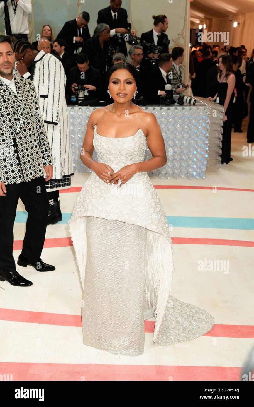 New York, USA. 01 May 2023. Mindy Kaling on the red carpet during The(01)