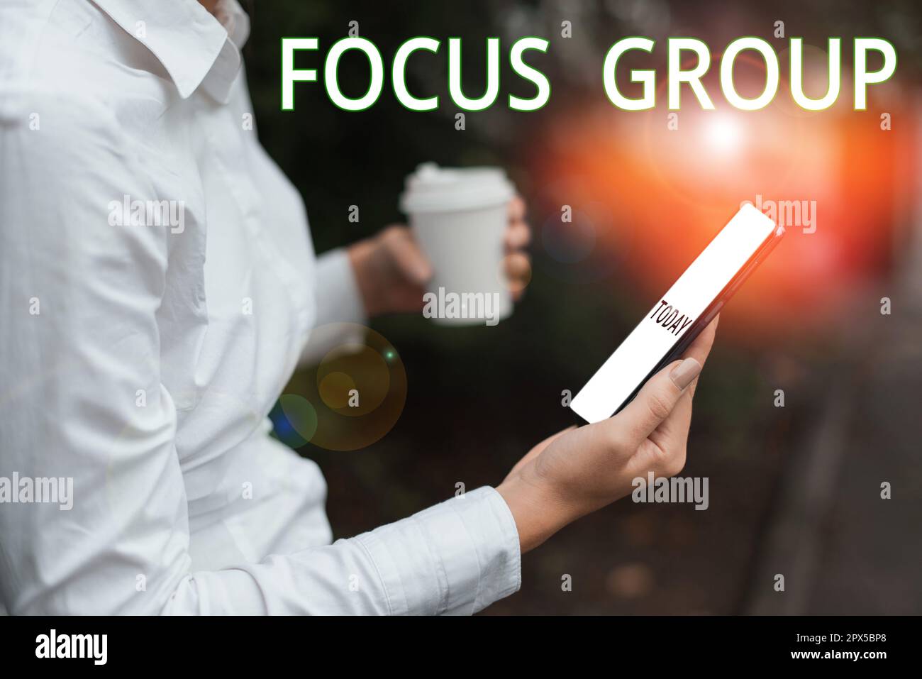 Handwriting text Focus Group, Business showcase group of people ...