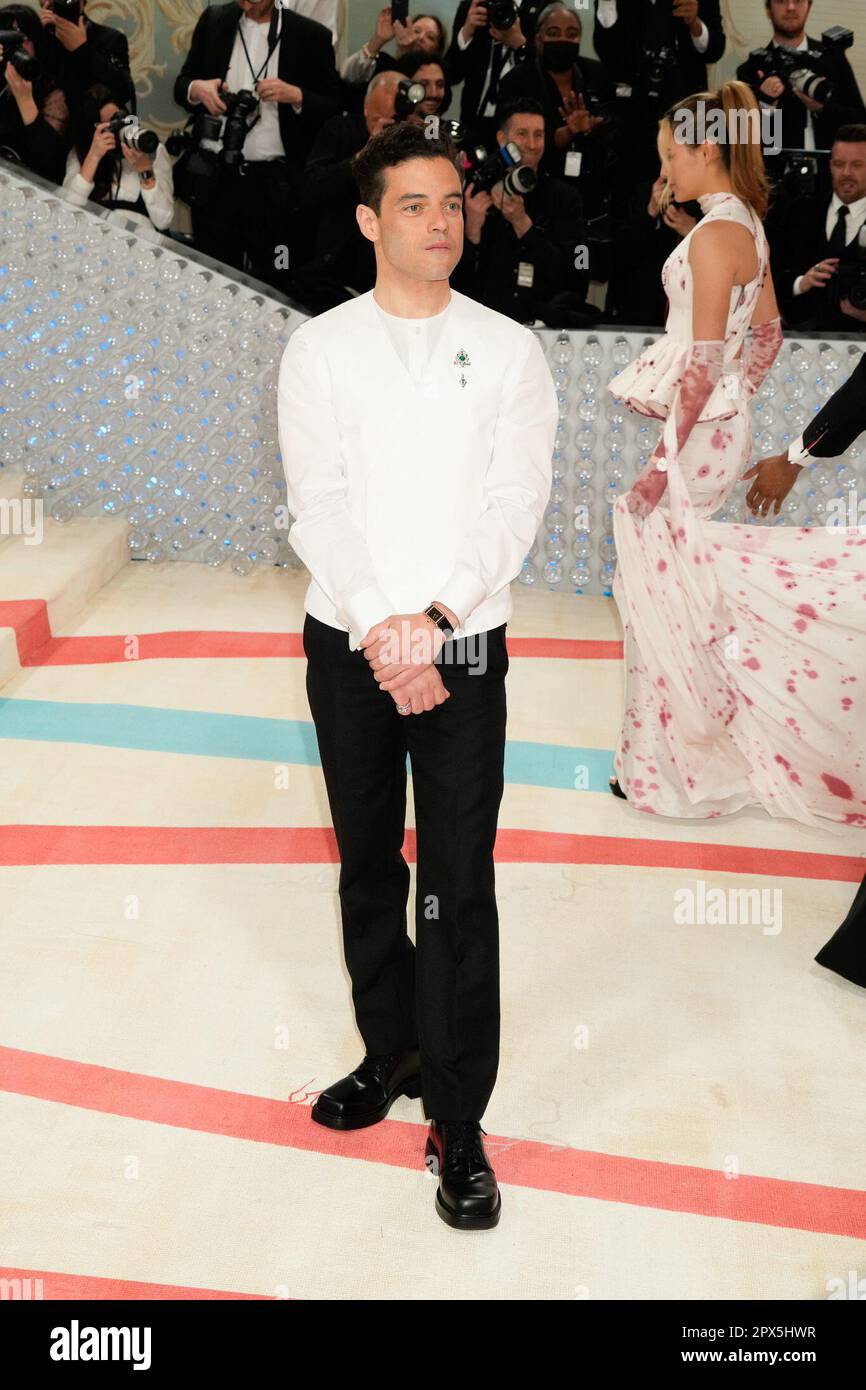 New York, USA. 01st May, 2023. Rami Malek on the red carpet during The